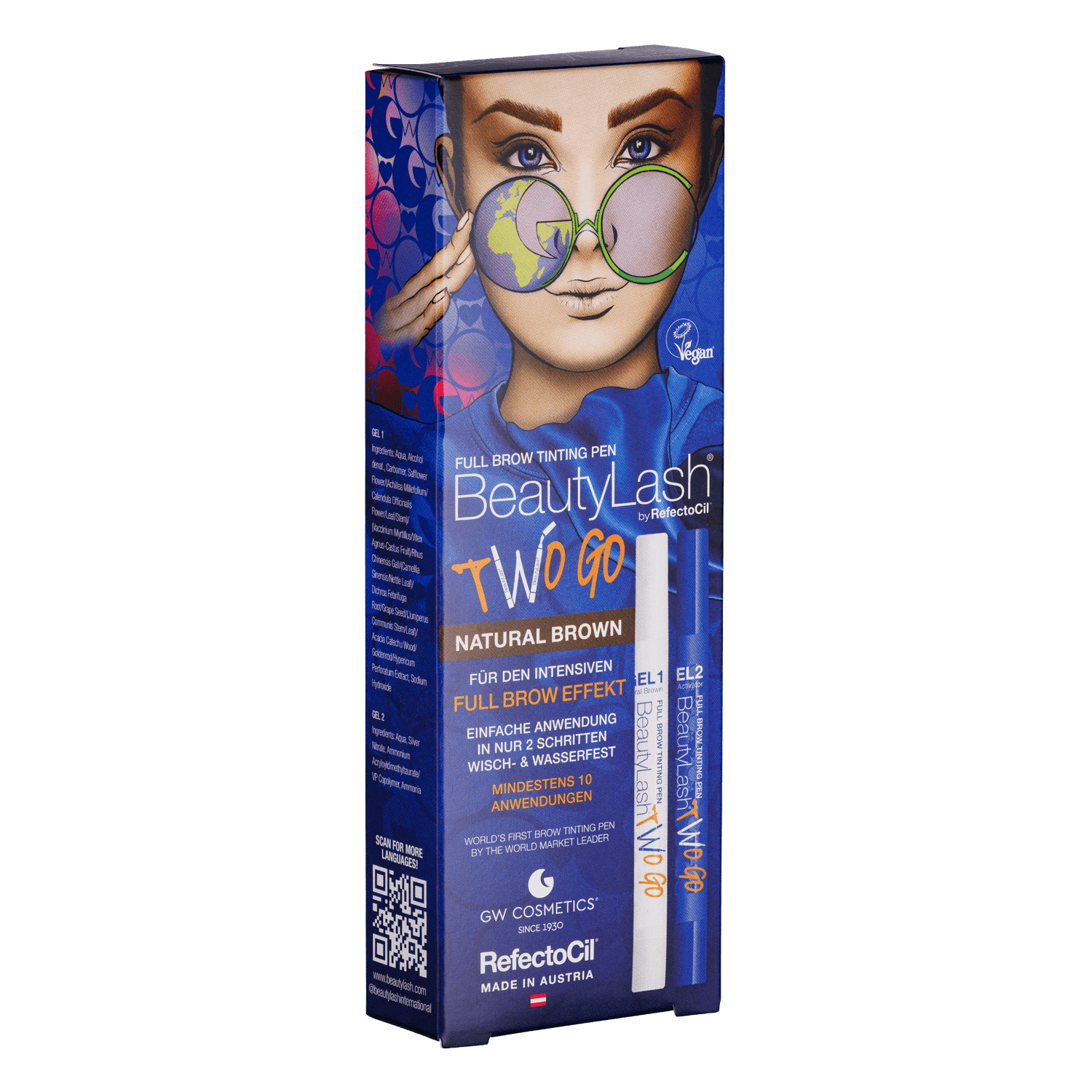RefectoCil - BeautyLash Two Go Pen Natural Brown