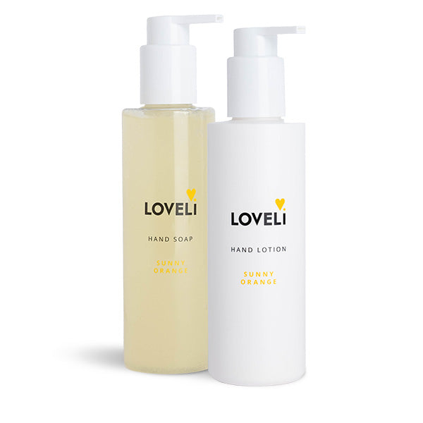Set Hand soap & Hand lotion Sunny Orange - sQincare shop