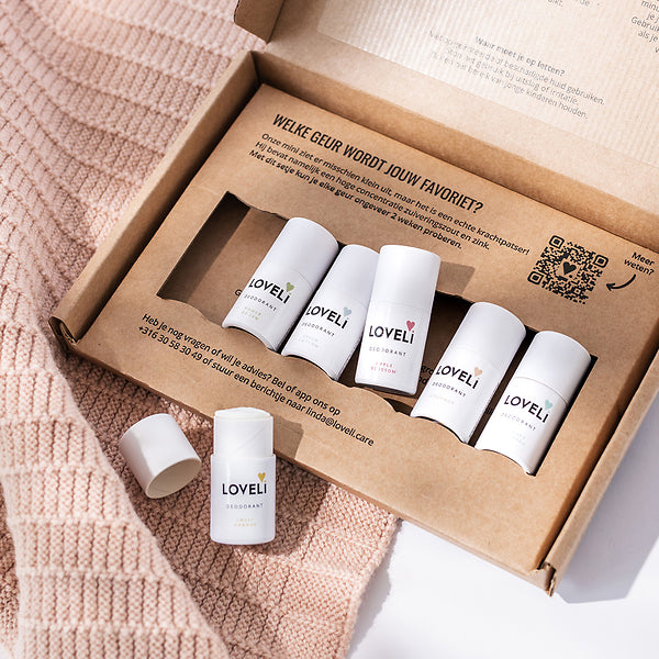 Loveli - Set deodorant mini’s