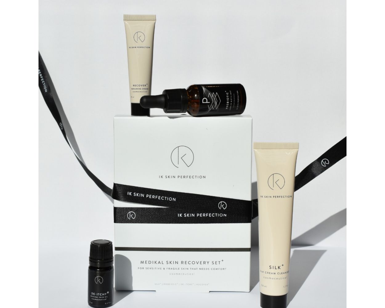 Verpakking van IK SKIN Perfection - MEDIKAL SKIN RECOVERY SET+ – complete routine