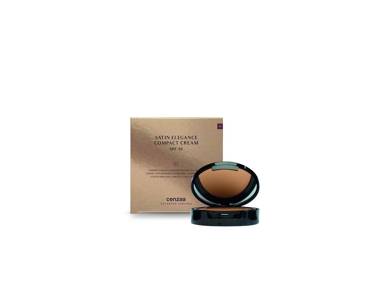 SATIN ELEGANCE COMPACT CREAM SPF 30 - Bronze