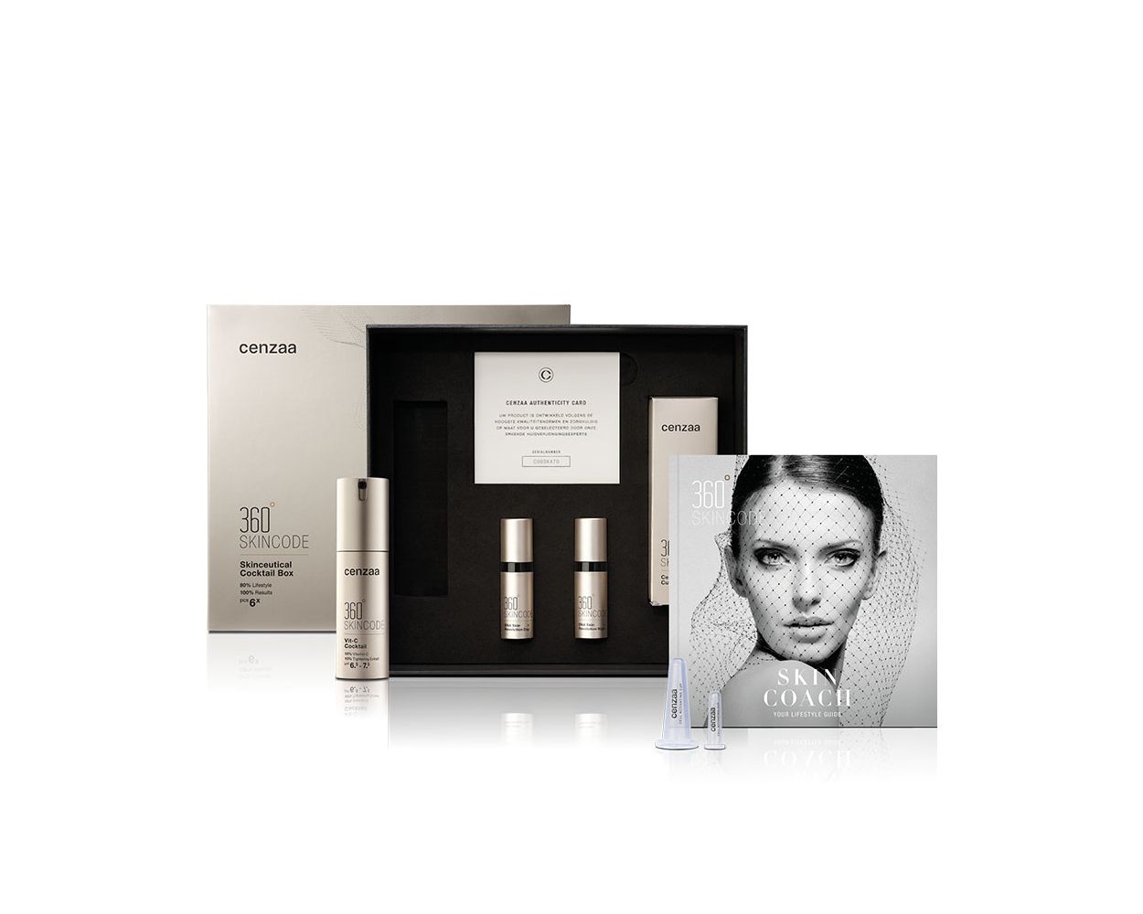 Cenzaa 360 Skincode Vit C Cocktail Box