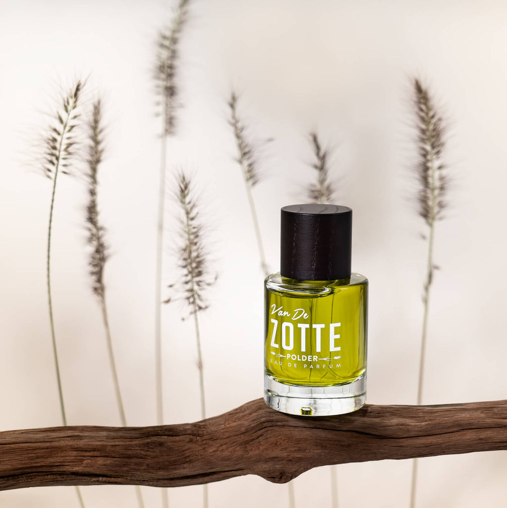 Van De Zotte POLDER Eau de Parfum 50 ml in groene sfeer