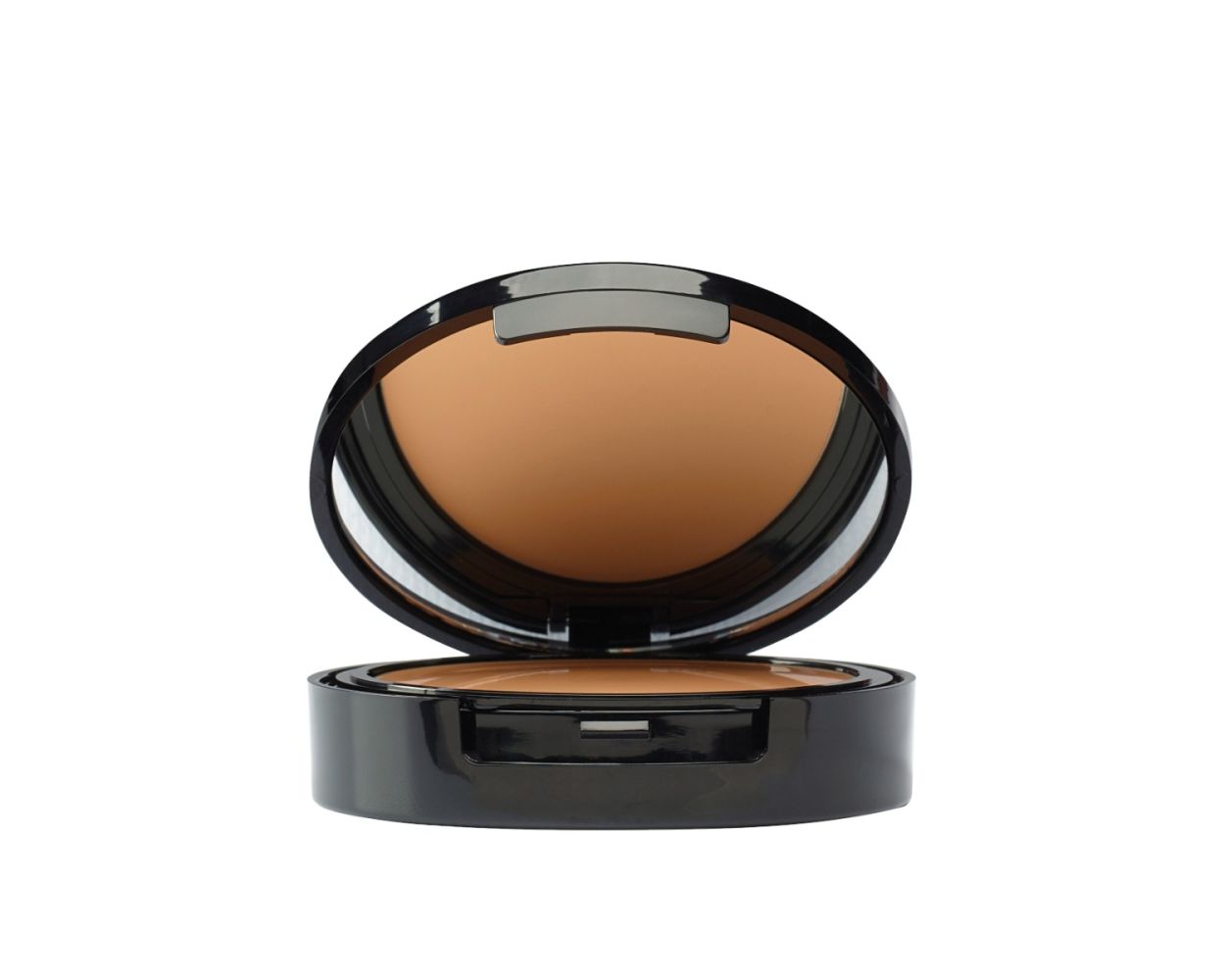 Cenzaa - Satin Elegance Compact Cream SPF 30 - NO.3 Mocha