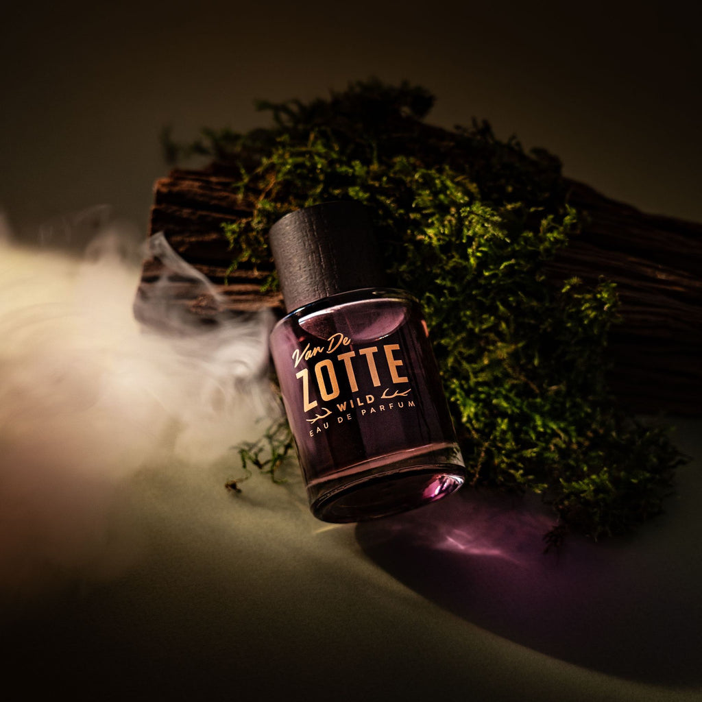 Van De Zotte WILD Eau de Parfum 50 ml, flacon en verpakking